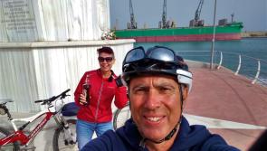 Parviz found - pedalling away from the pandemic stress