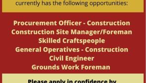 Hiring: Leading South-East contractor has a number of roles available