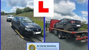 Learner in neighbouring Laois taught a lesson as car seized by Gardaí 