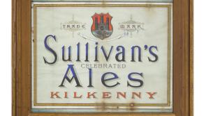 Vintage Kilkenny beer ad poster to be auctioned tomorrow