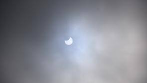 Did you get to see today's partial solar eclipse over Kilkenny?