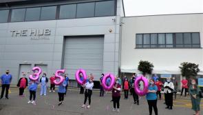Famous Kilkenny tenor administered the 35,000th vaccine at The Hub today