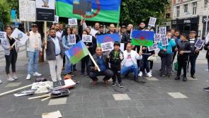 Members of Kilkenny's Roma community take part in protest against discrimination