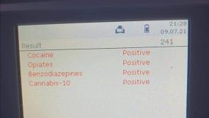Speeding driver in Kilkenny tests positive in all four testable drug categories