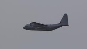 Did you spot this United States Air Force aircraft over Kilkenny?