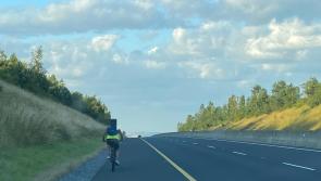 Cyclist removed from Kilkenny motorway by gardaí