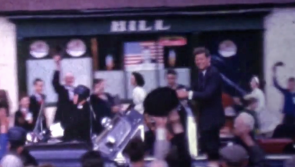 Never-before-seen JFK footage has huge Kilkenny connection