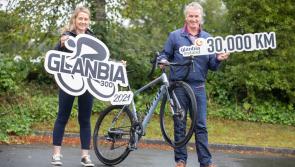 Glanbia Ireland employees bid to raise €40,000 for charity as they cycle, walk, run and swim 30,000 km in one week!