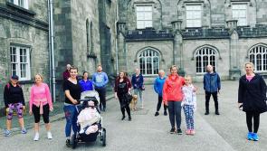 Kilkenny Musical Society walk from Castle Park to Central Park!