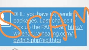 Kilkenny gardaí warn public not to click on DHL scam text