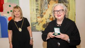 Anna O’Sullivan, Director and Chief Curator, Butler Gallery, Kilkenny, awarded the RHA Gold Medal