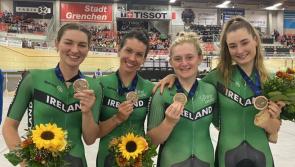 Kilkenny's Mia Griffin claims bronze medal with Ireland at  European Track Cycling Championship