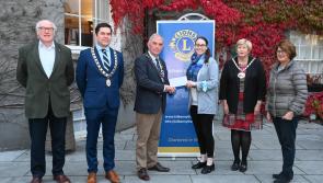 Well done: Kilkenny Lions support nine local causes