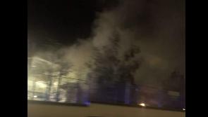 Thick smoke billowing from near Watershed complex in Kilkenny