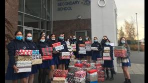 Kilkenny Loreto students send  Christmas gifts to children and elderly in Eastern Europe 