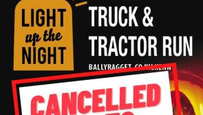 Update: 'Light up the Night' truck and tractor run in North Kilkenny cancelled