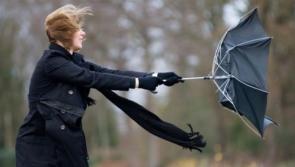 Met Éireann issues status yellow wind warning for some counties with  a possibility of lightning for new year