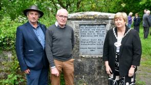 ‘Remembering the people who walked these fields and roads before us’ at Cherryfield Famine Graveyard in Callan