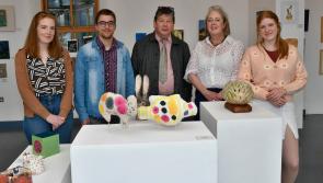 Celebration at End of Year Show at KCAT in Callan