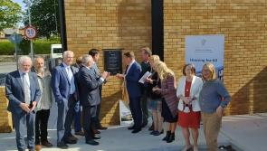 WATCH: Minister officially opens new city housing development during Kilkenny visit