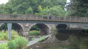 Eagerly awaited pedestrian footbridge to open in Castlecomer this Friday