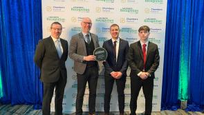 Kilkenny hurler part of winning team at Chambers Ireland Awards