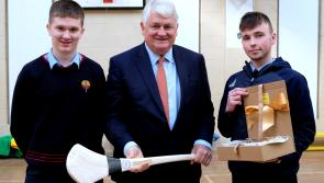 Entrepreneur Denis O’ Brien visits Castlecomer Community School