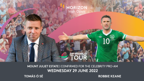 Robbie Keane, Tomás Ó Sé, Ken Doherty and Stephen Hunt join lineup for Horizon Irish Open Pro Am in Kilkenny