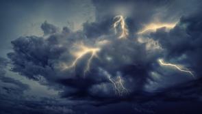 Chance of some isolated thunderstorms in Kilkenny (Wed, May 3)