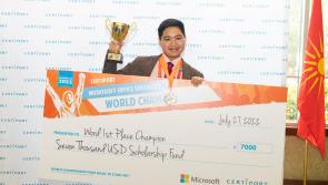 Kilkenny student crowned Microsoft Office World Champion
