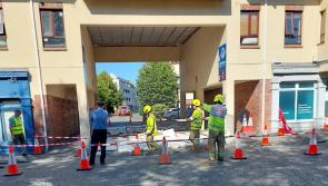 Gardaí at incident in Kilkenny City as roof cladding collapses