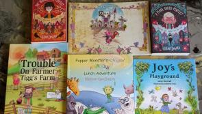 Children's authors donate  books to Kilkenny Ukrainian Response team
