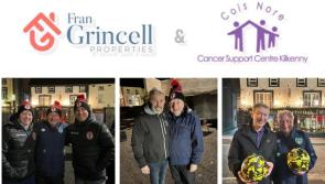 Fran Grincell raises nearly €30,000 (so far) for Cois Nore in Kilkenny