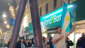 WATCH: Argentina fans take to Irish streets to celebrate World Cup triumph