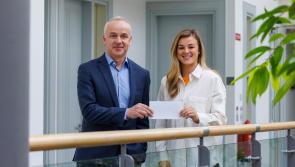 Glanbia presents charity cheque to Grace Walsh after Kilkenny star's Kenya trip