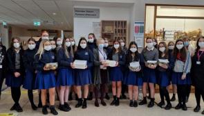 Loreto Young SVP Committee visit St. Luke's Hospital in Kilkenny
