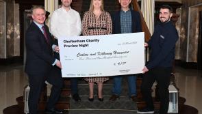 Cheltenham Festival Preview Night funds presented to Carlow and Kilkenny Homecare