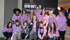 Members of Kilkenny Comhairle na nÓg Gather at Croke Park to celebrate national showcase