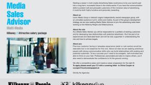 We're hiring! Kilkenny People is looking for a Media Sales Advisor