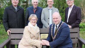 Bench unveiled in Kilkenny to the late Michael Casey, of Park View Drive