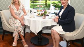 Old friends catch up over afternoon tea at Butler House and Gardens