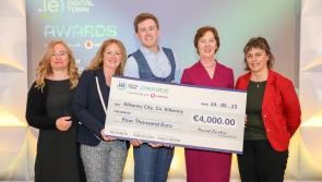 Kilkenny app for Ireland’s Historic Town Centres is runner-up at .IE Digital Town Awards