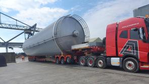 Major progress as tanks delivered to Kilkenny cheese plant
