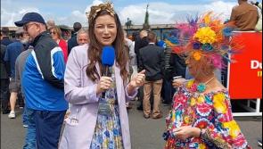 WATCH: HATS OFF! Local woman designs and dons her own headgear at Derby Day at the Curragh