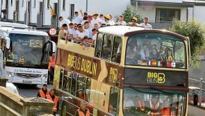 Kilkenny supporters welcome hurling heroes home