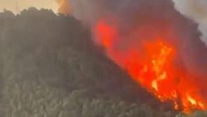 Wildfires erupt on island popular with holidaymakers from Kilkenny