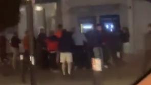 WATCH: Kilkenny was not immune from ATM frenzy!