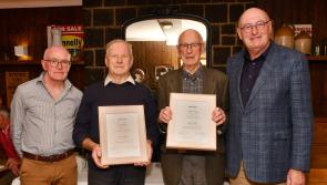 Callan's Louis and Tommy honoured for life-long service to Fine Gael