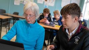 Connection through technology - Kilkenny school students work with local Active Retirement group