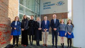 AsIAm founder Adam Harris visits Tirlán and Loreto Secondary School in Kilkenny